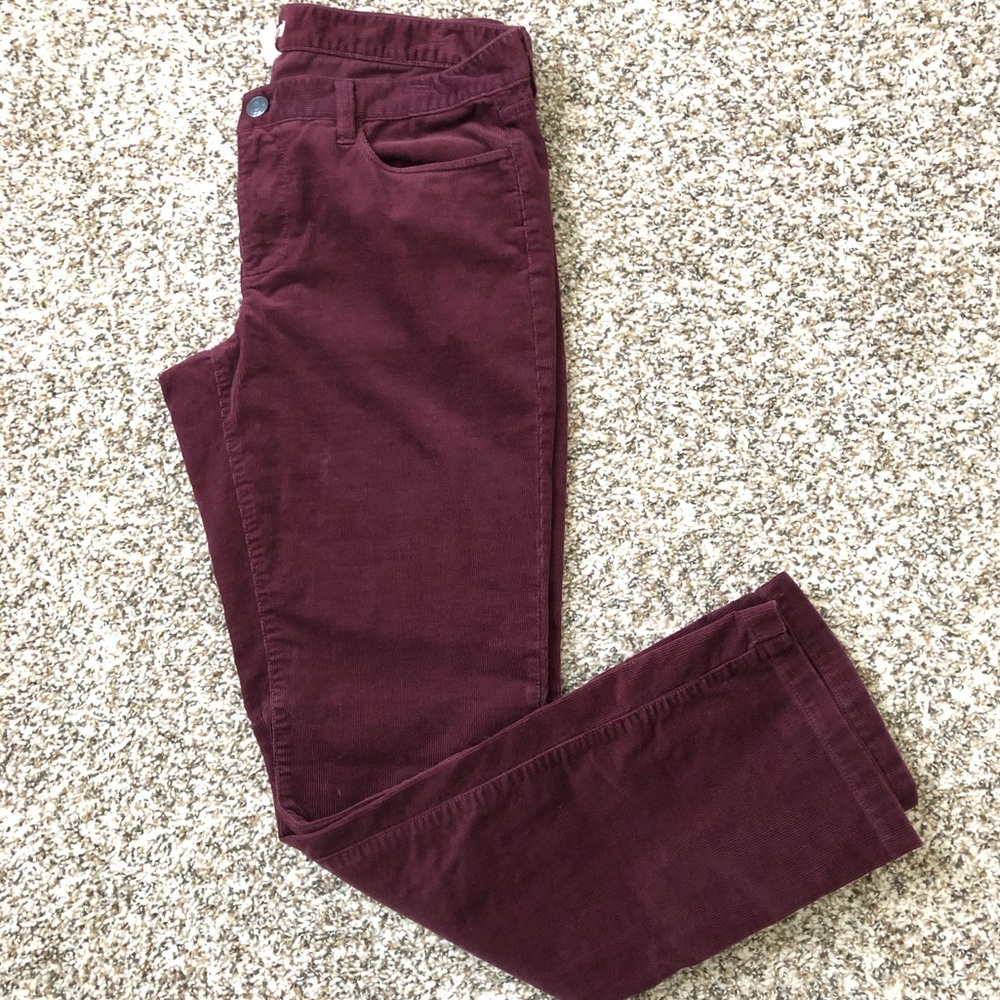 J. Crew Corduroy Skinny Pants